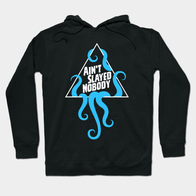 Ain't Slayed Nobody Flat Logo 2024 Hoodie by Ain't Slayed Nobody