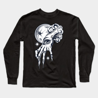 Moonlight Stare Long Sleeve T-Shirt