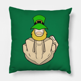 Leprechaun Bird Pillow