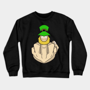 Leprechaun Bird Crewneck Sweatshirt