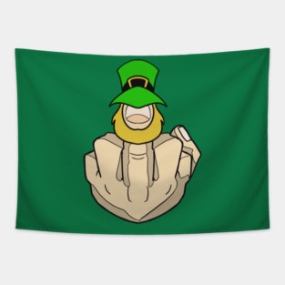 Leprechaun Bird Tapestry