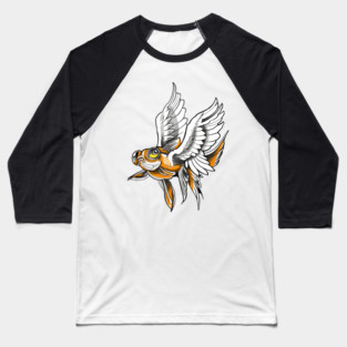 Goldfish Dream Baseball T-Shirt