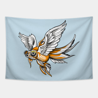 Goldfish Dream 2 Tapestry