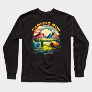 Camping Mom Long Sleeve T-Shirt