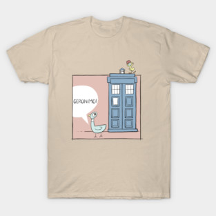 Don't Let the Pigeon Drive the Tardis T-Shirt