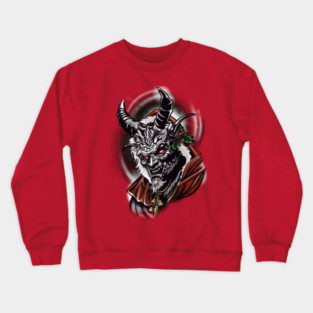Krampus Holiday Crewneck Sweatshirt