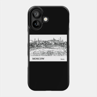 Moscow Russia Phone Case