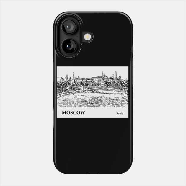 Moscow Russia Phone Case by Lakeric
