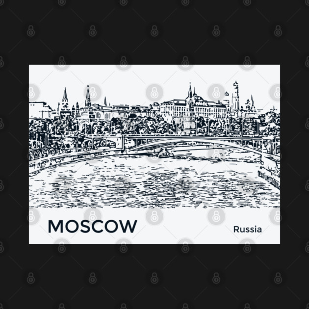 Moscow Russia by Lakeric