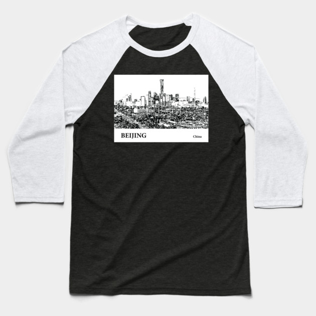 Beijing China Baseball T-Shirt by Lakeric
