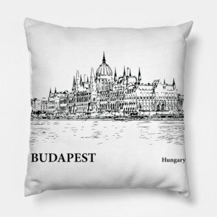 Budapest Hungary Pillow