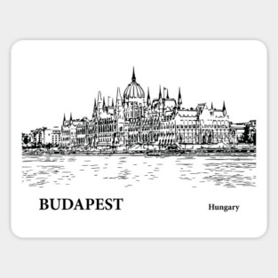 Budapest Hungary Sticker