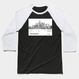 Budapest Hungary Baseball T-Shirt