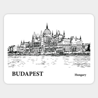 Budapest Hungary Sticker