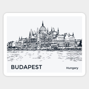 Budapest Hungary Sticker