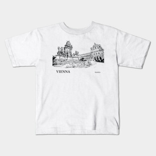 Vienna Austria Kids T-Shirt