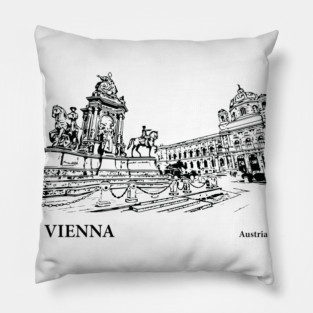 Vienna Austria Pillow