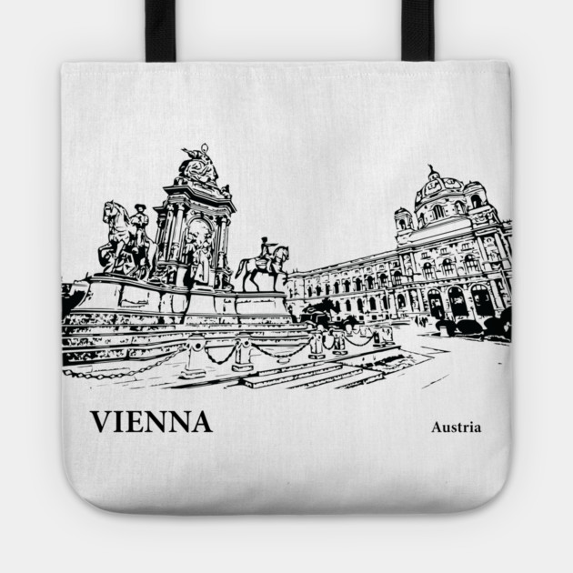 Vienna Austria Tote by Lakeric
