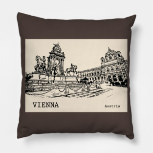 Vienna Austria Pillow