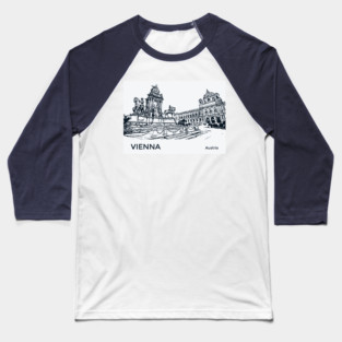 Vienna Austria Baseball T-Shirt