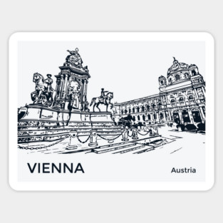 Vienna Austria Sticker