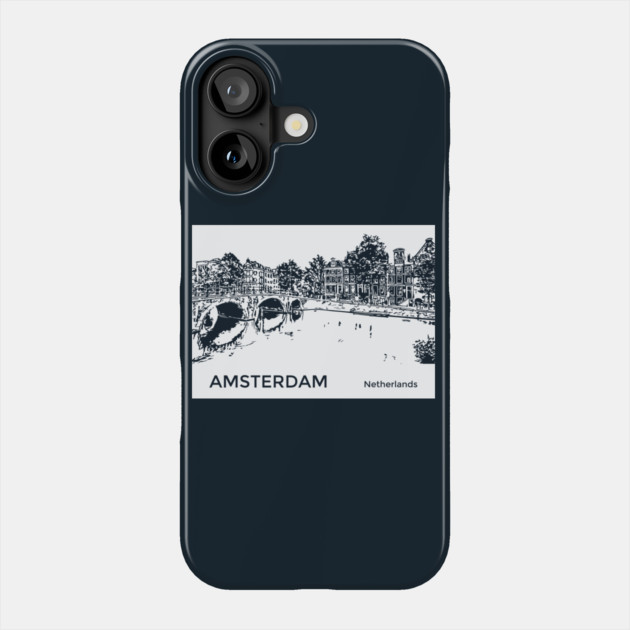Amsterdam Netherlands Phone Case by Lakeric