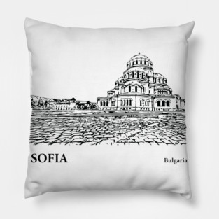 Sofia Bulgaria Pillow