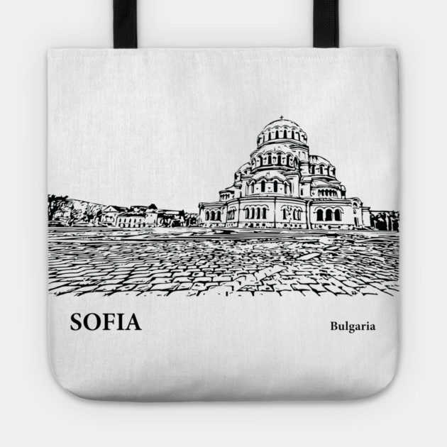Sofia Bulgaria Tote by Lakeric