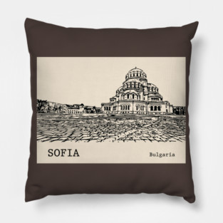 Sofia Bulgaria Pillow