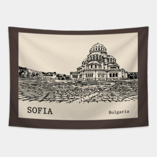 Sofia Bulgaria Tapestry