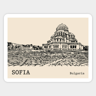 Sofia Bulgaria Sticker