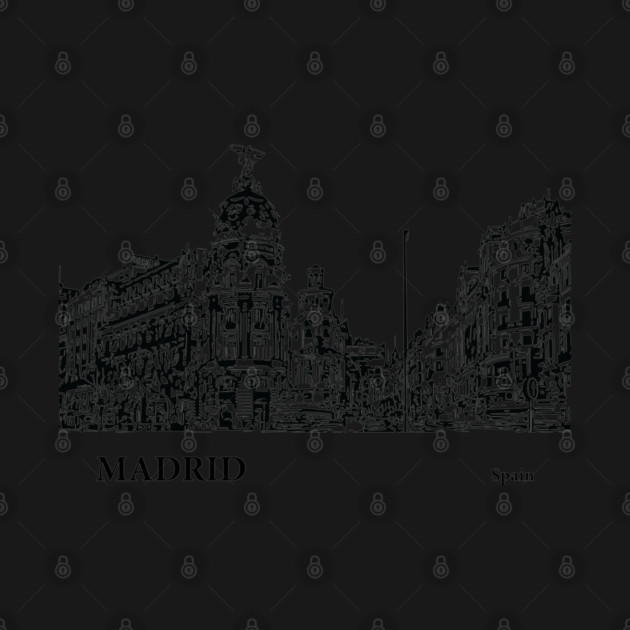 Madrid Spain by Lakeric