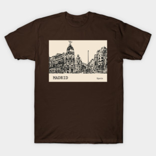 Madrid Spain T-Shirt