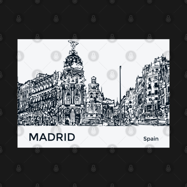 Madrid Spain by Lakeric