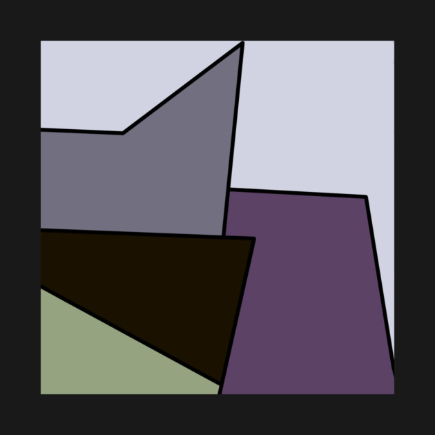 Bold Geometric Shapes by KirtTisdale