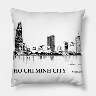 Ho Chi Minh City Vietnam Pillow