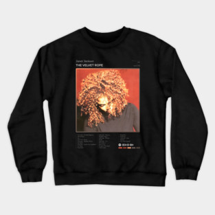 Janet Jackson - Rhythm Nation 1814 Tracklist Album Crewneck Sweatshirt