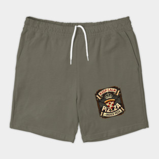 Funny Pizza Saying, Order Pizza Shorts
