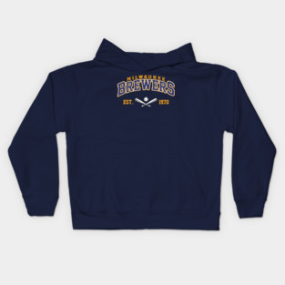 Retro Brewers Kids Hoodie