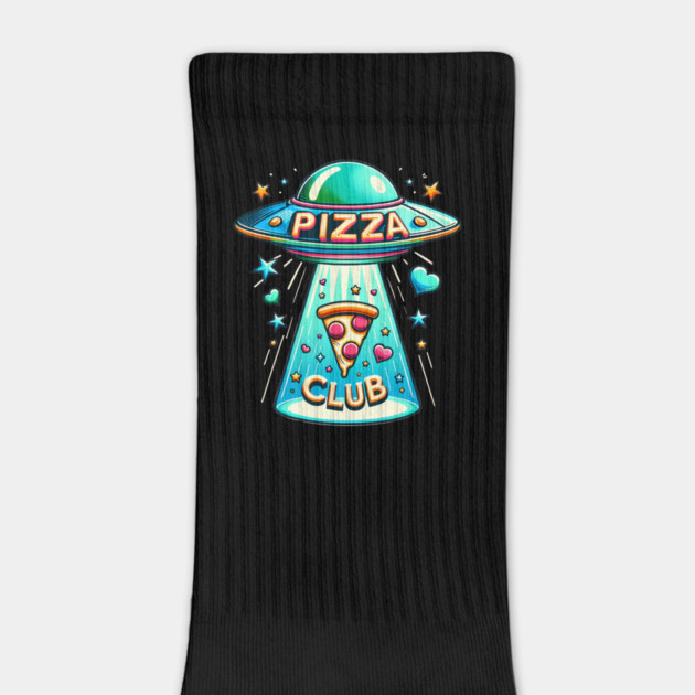 Funny Pizza Ufo, Pizza Club by logiamerch