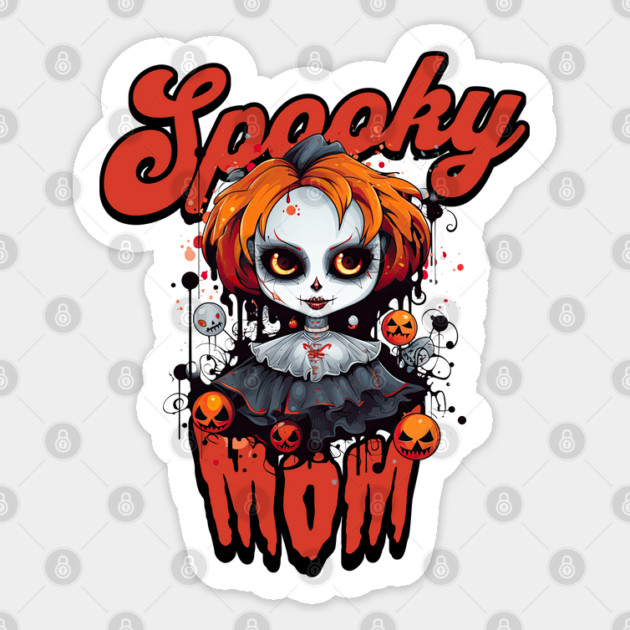 Spooky Mom Sticker by HolidayBug