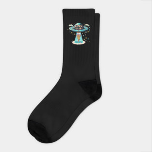 Funny Pizza Ufo, Pizza Club Socks