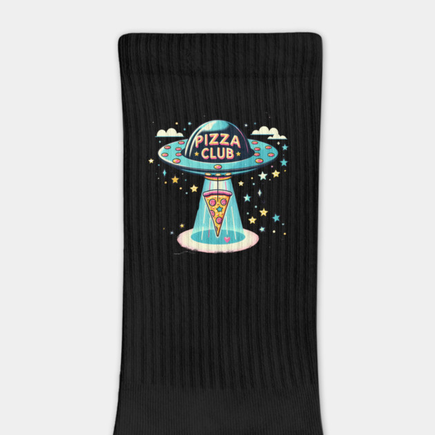 Funny Pizza Ufo, Pizza Club by logiamerch
