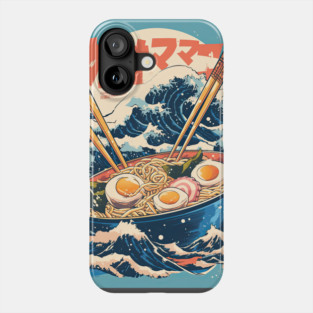 Kawaii ramen design 01 Phone Case