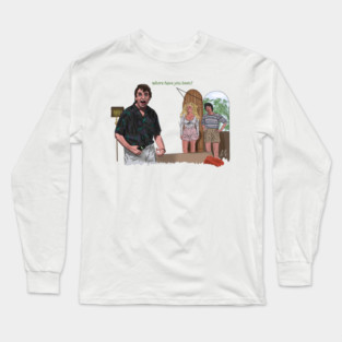Stay Tuned: Where's Ritter Been? Long Sleeve T-Shirt