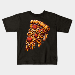 Pizza Artwork for Pizza lover Kids T-Shirt