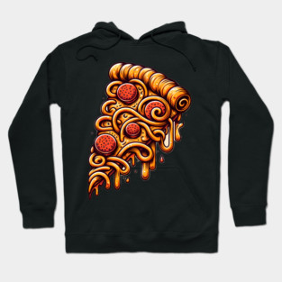 Pizza Artwork for Pizza lover Hoodie