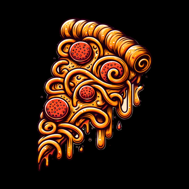 Pizza Artwork for Pizza lover by logiamerch