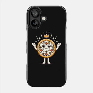Funny Pizza king, Pizza Lover Phone Case