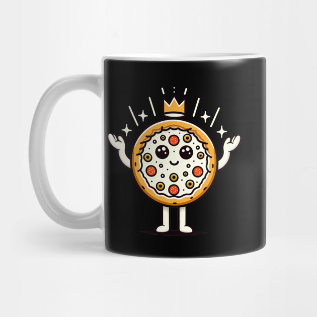 Funny Pizza king, Pizza Lover by logiamerch